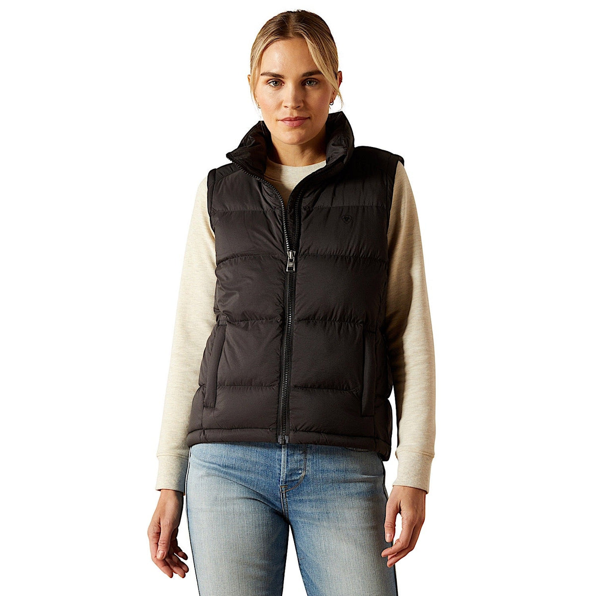 Ariat Womens Ultrapuff Down Vest - Black