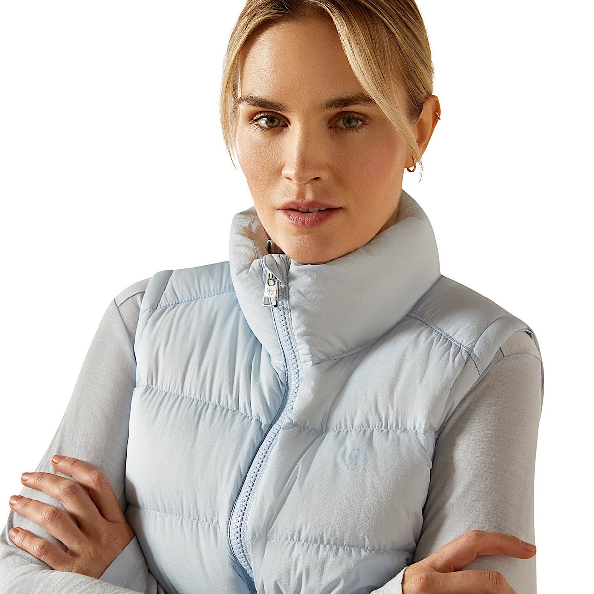 Ariat Womens Ultrapuff Down Vest - Skyway