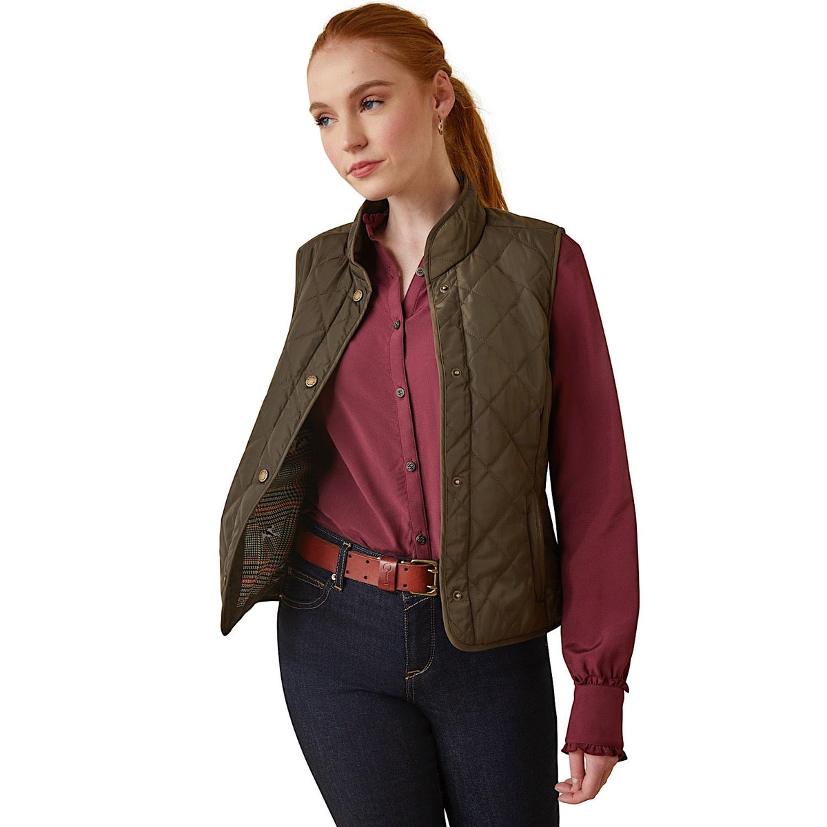 Ariat Women’s Woodside Vest - Earth