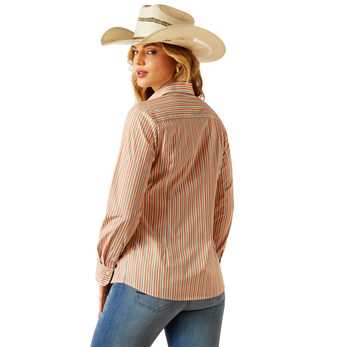 Ariat Womens Wrinkle Resistant Kirby Shirt - Malia Stripe