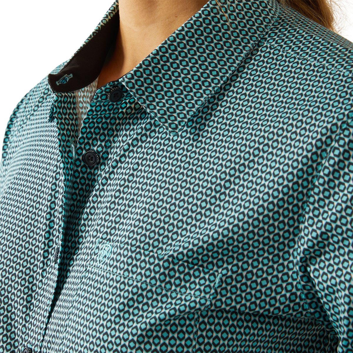 Ariat Womens Wrinkle Resistant Kirby Shirt - Odina Geo