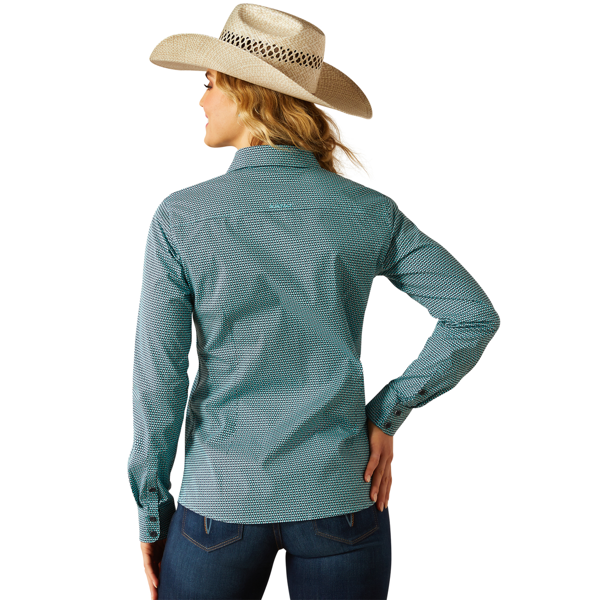 Ariat Womens Wrinkle Resistant Kirby Shirt - Odina Geo