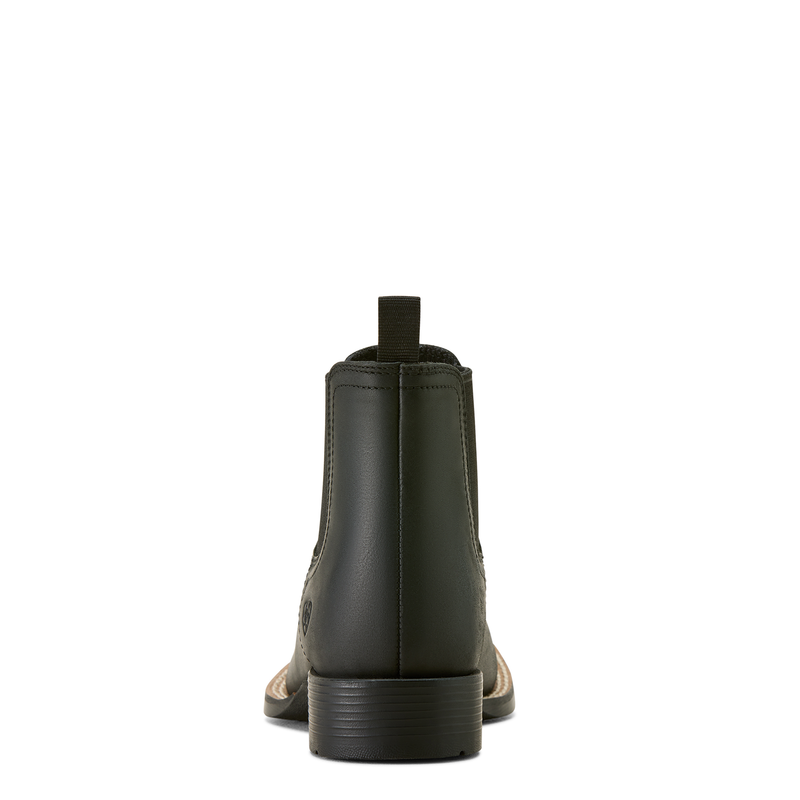 Ariat Youth Booker Chelsea Western Boot - Tricorn Black