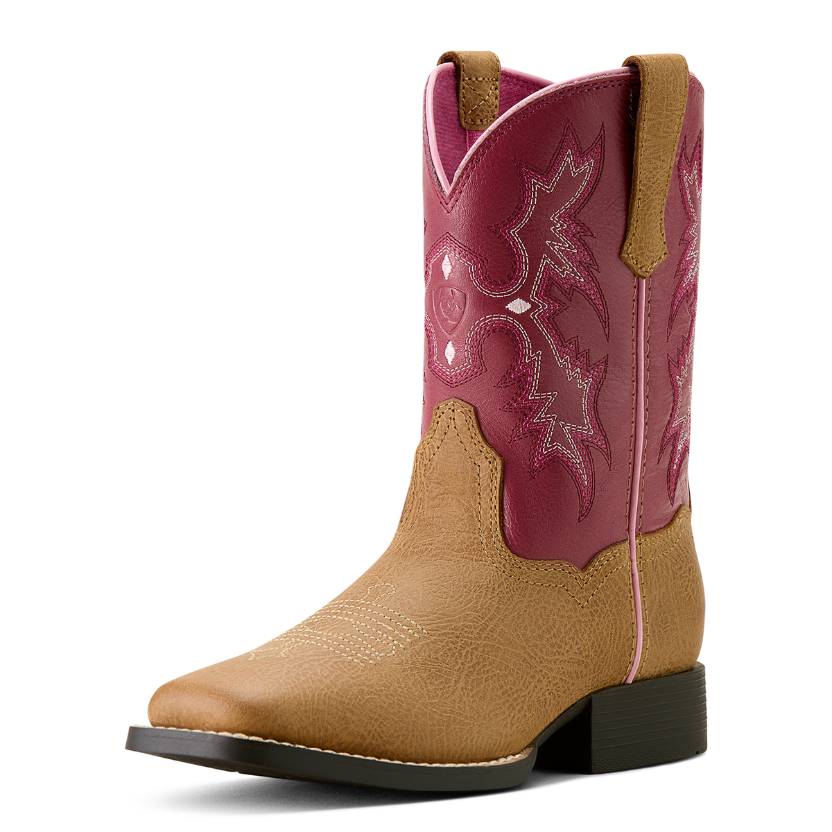 Ariat Youth Tombstone Western Boot - Cottage/Rosebud