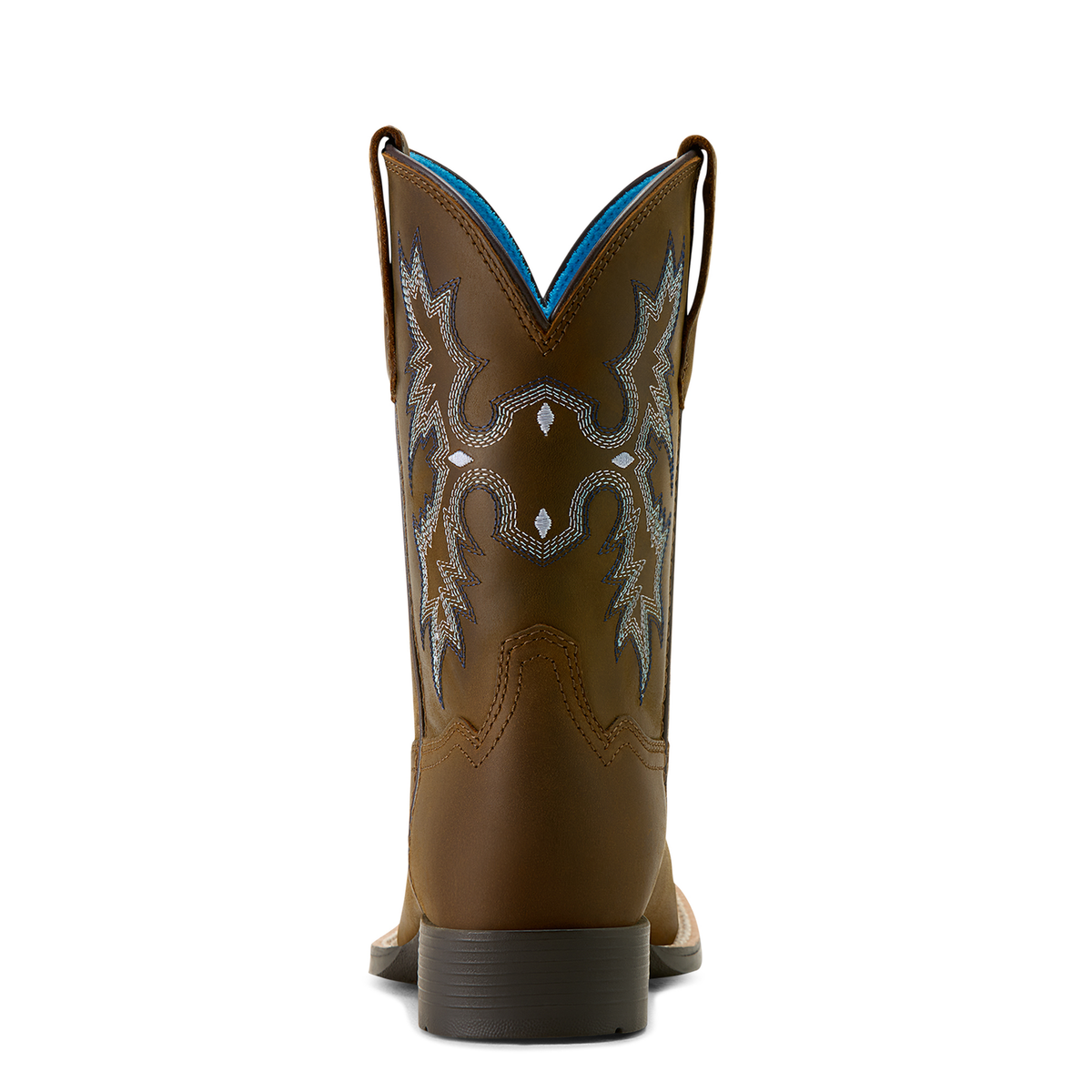 Ariat Youth Tombstone Western Boot - Distressed Brown