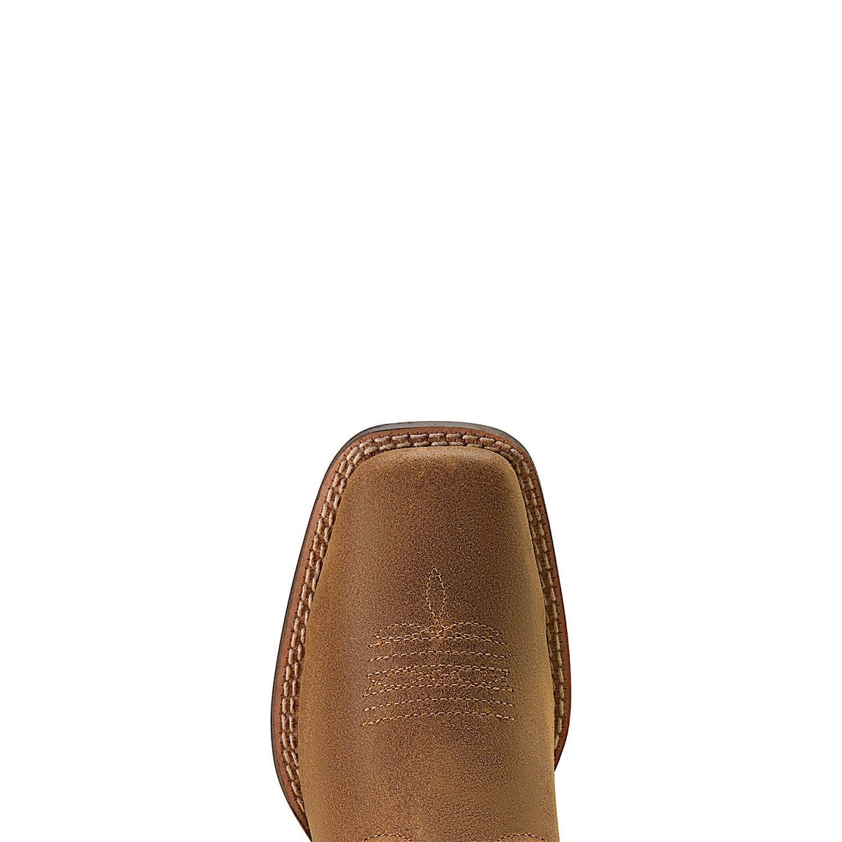 Ariat Youth Westwood Wide Square Toe Western Boot - Wicker/Hot Pink