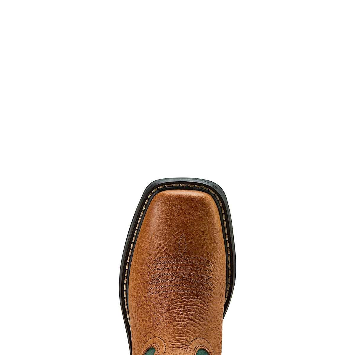 Ariat Youth Workhog XT Coil Western Boot - Honey Tan/Lucky Clover