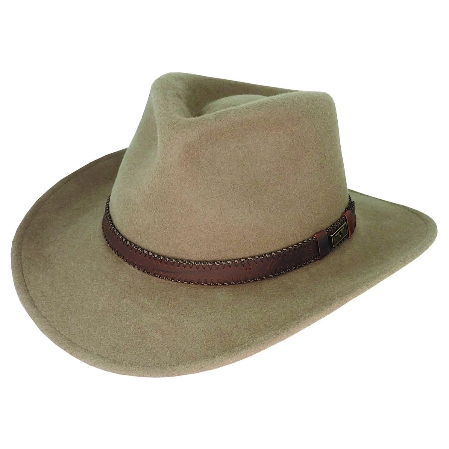 Buy Avenel Buck Flinders Wool Felt Outback Hat Tan – The Stable Door