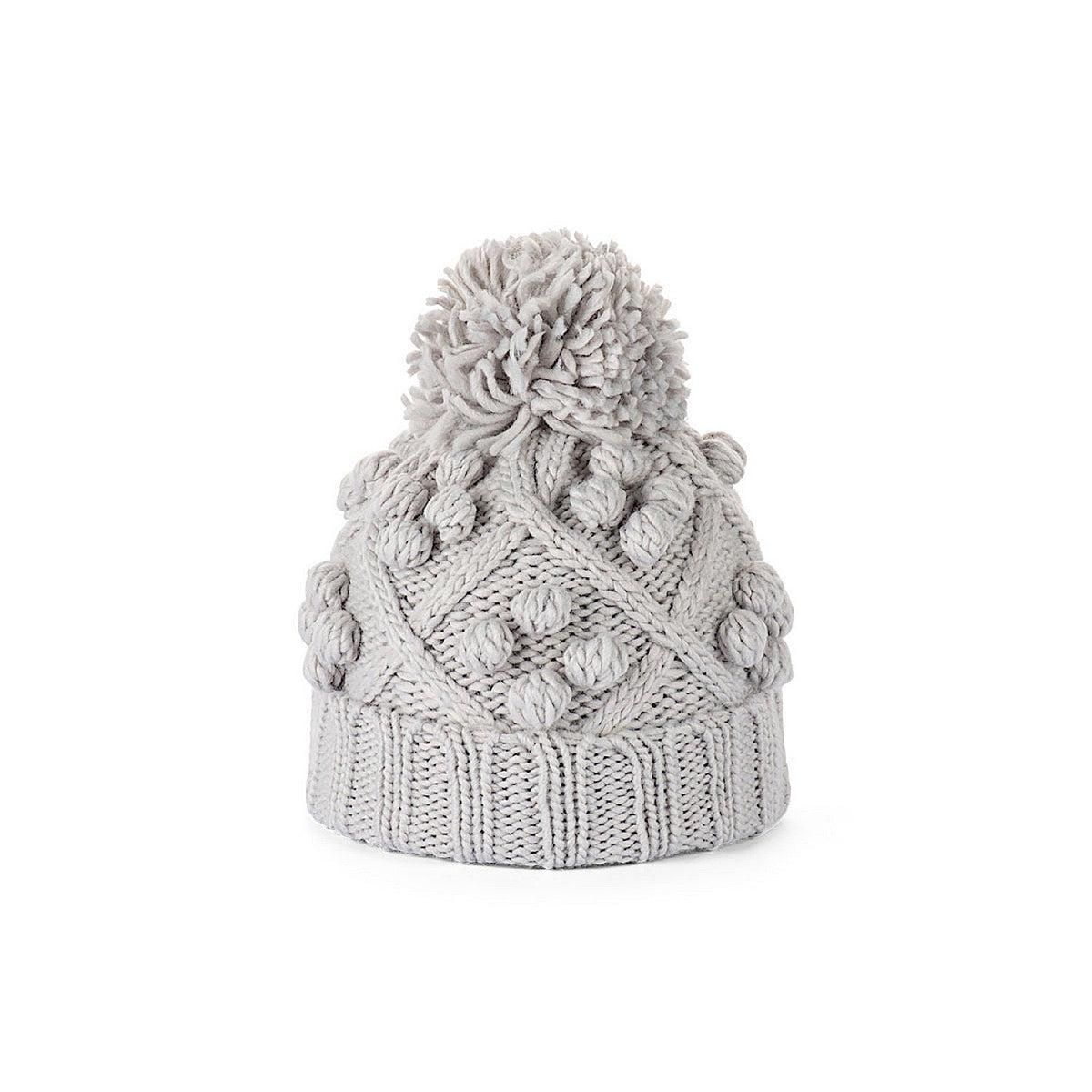 Avenel Chunky Knit Beanie - Grey