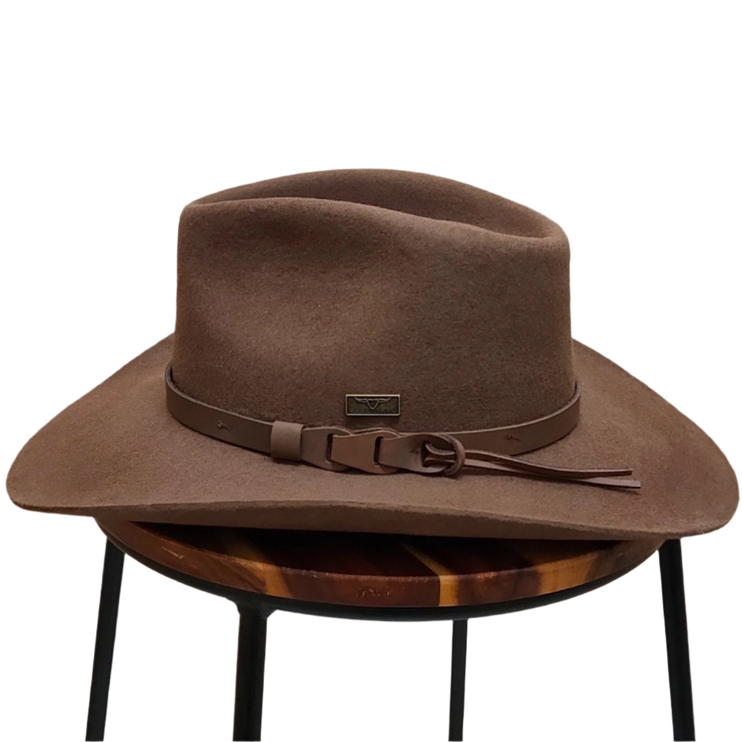 Stockman Wool Hat Wool Scotch Cap – Navy – Capriola