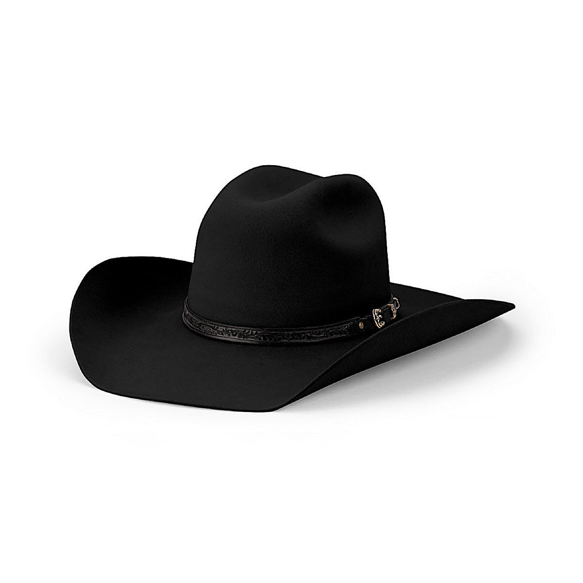 Avenel The Reiner 7X Beaver Premium Fur Felt Mexican Western Hat - Bitumen