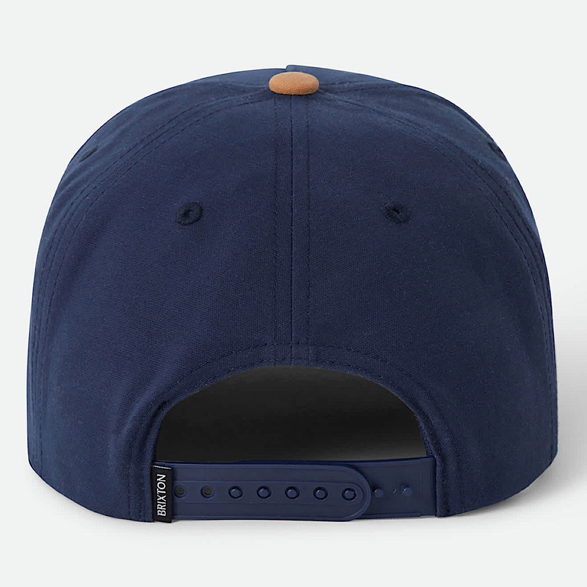 Brixton Hubal Snapback Cap - Washed Navy/Dusted Ochre