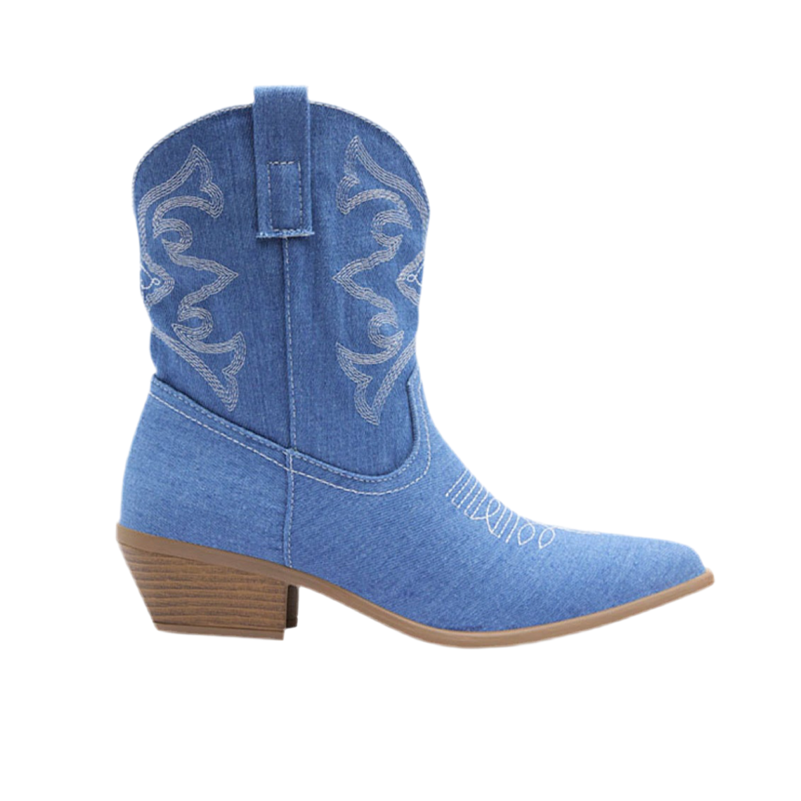 Baxter Womens Ada Western Boot Denim