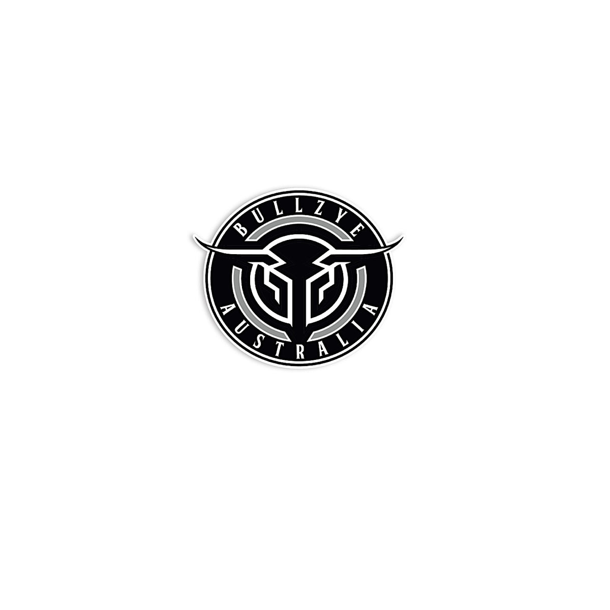Bullzye Bullring Sticker Size B - Black