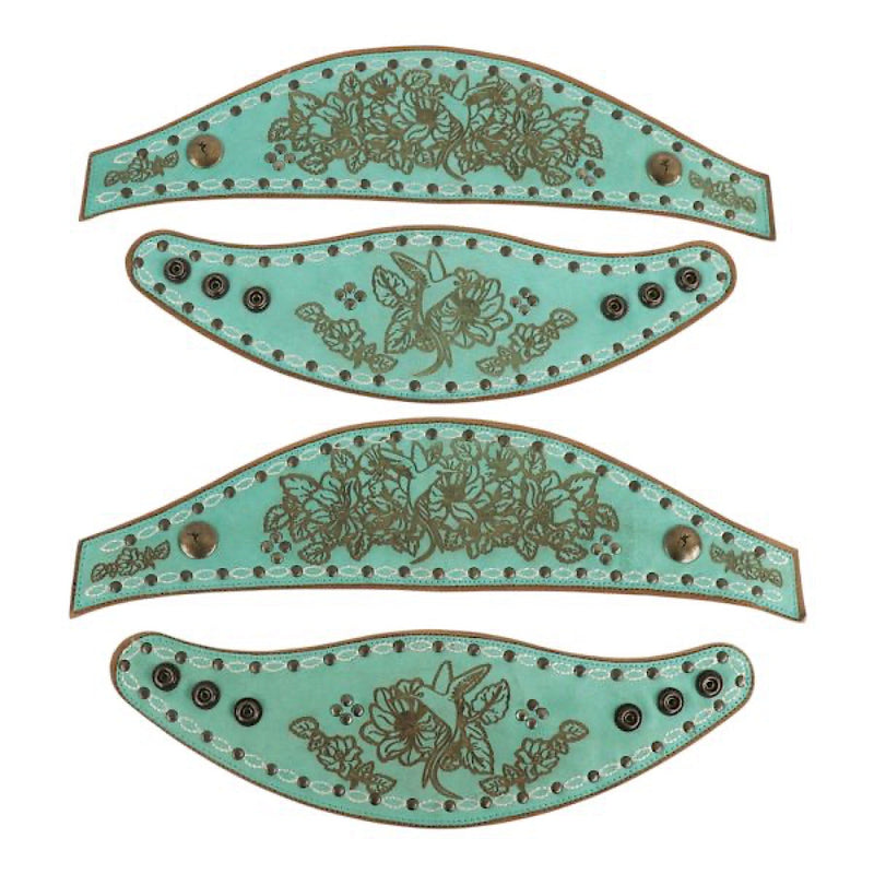 Boot Lassos Hummingbird - Antique Aqua