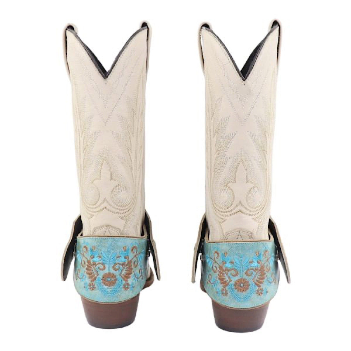 Boot Lassos Olayda Aqua - Deep Turquoise / Rust