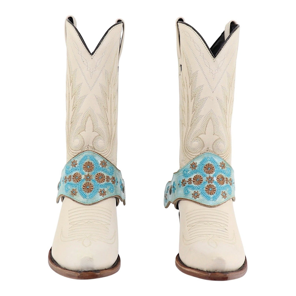 Boot Lassos Olayda Aqua - Deep Turquoise / Rust