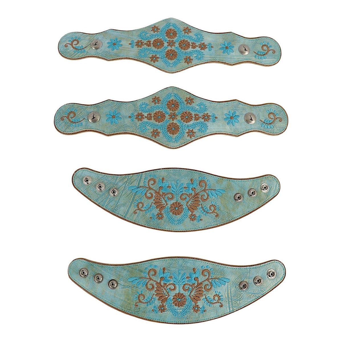 Boot Lassos Olayda Aqua - Deep Turquoise / Rust