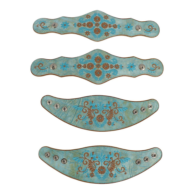 Boot Lassos Olayda Aqua - Deep Turquoise / Rust