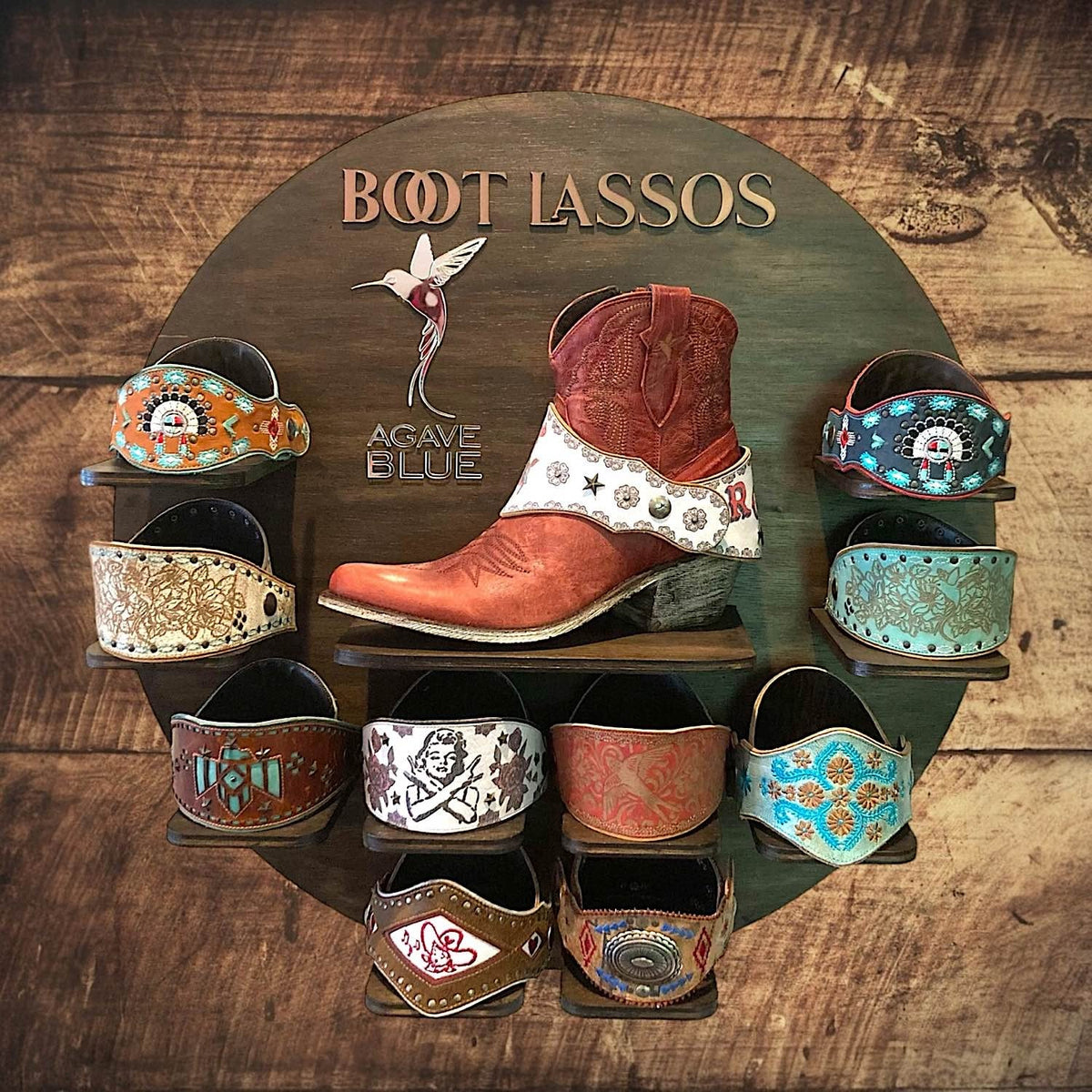 Boot Lassos Sassy - White / Black