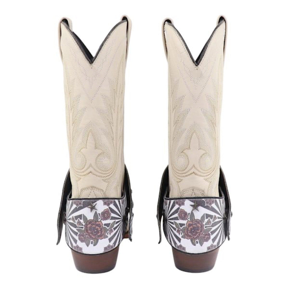 Boot Lassos Sassy - White / Black