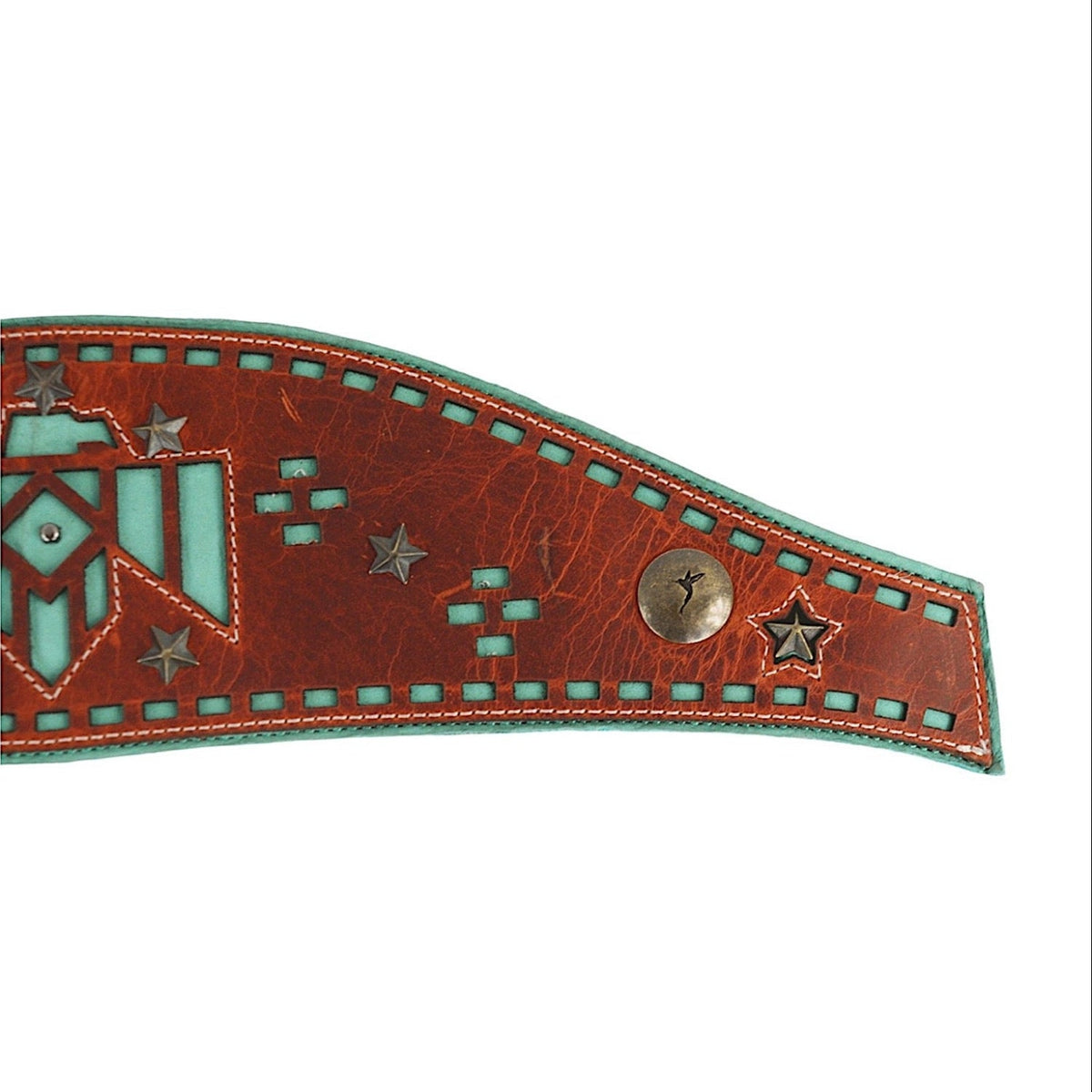 Boot Lassos T-Bird Cut Out - Damiana Orange / Turquoise