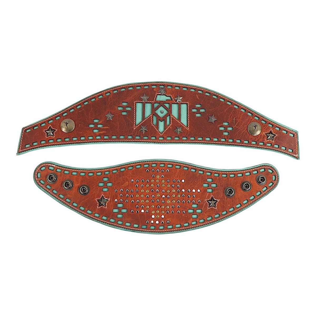 Boot Lassos T-Bird Cut Out - Damiana Orange / Turquoise