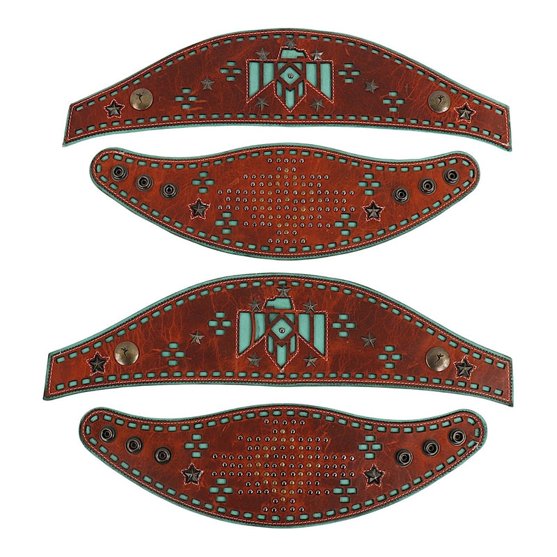 Boot Lassos T-Bird Cut Out - Damiana Orange / Turquoise