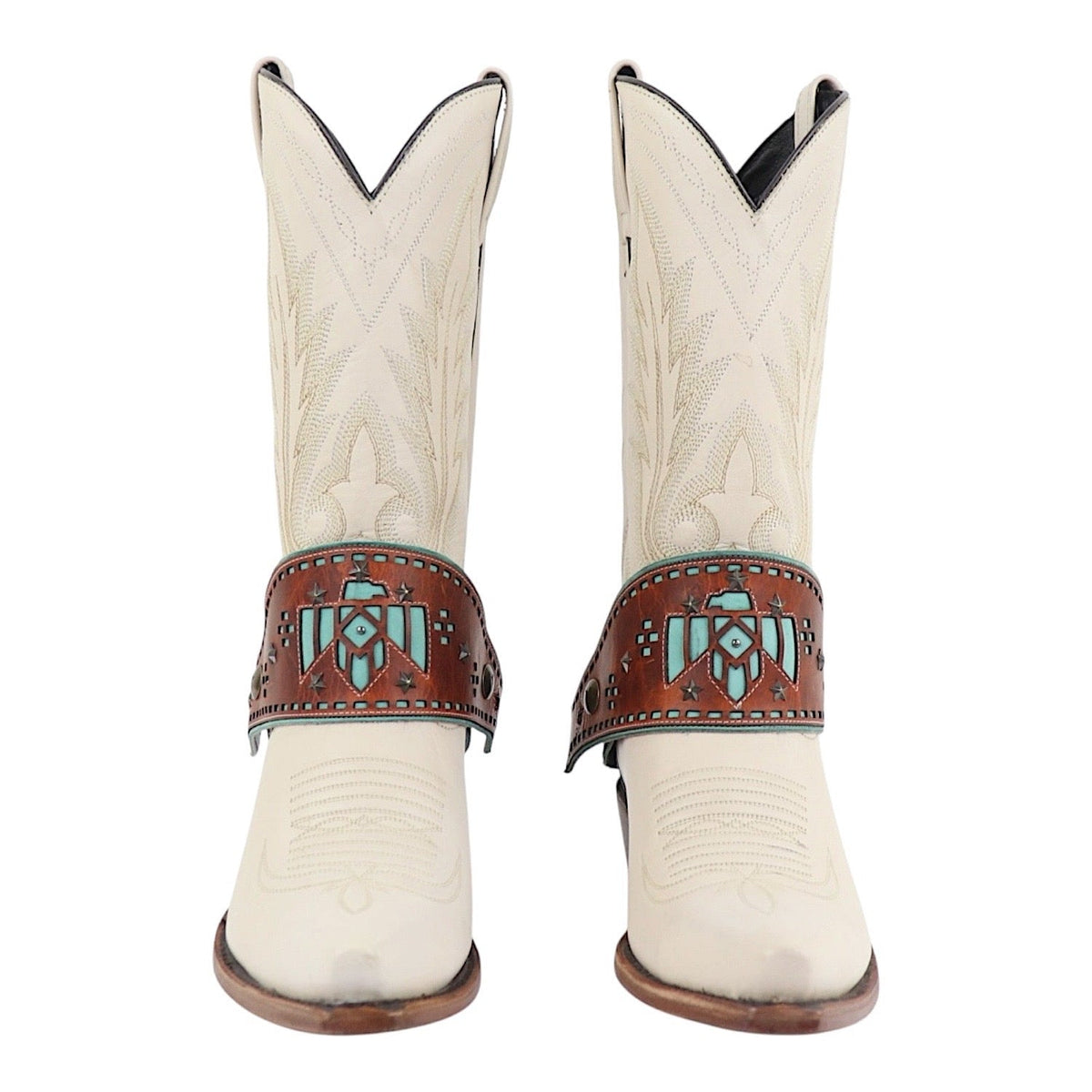 Boot Lassos T-Bird Cut Out - Damiana Orange / Turquoise