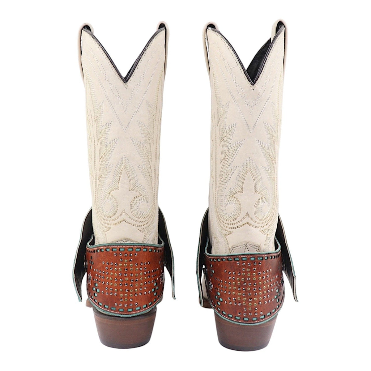 Boot Lassos T-Bird Cut Out - Damiana Orange / Turquoise