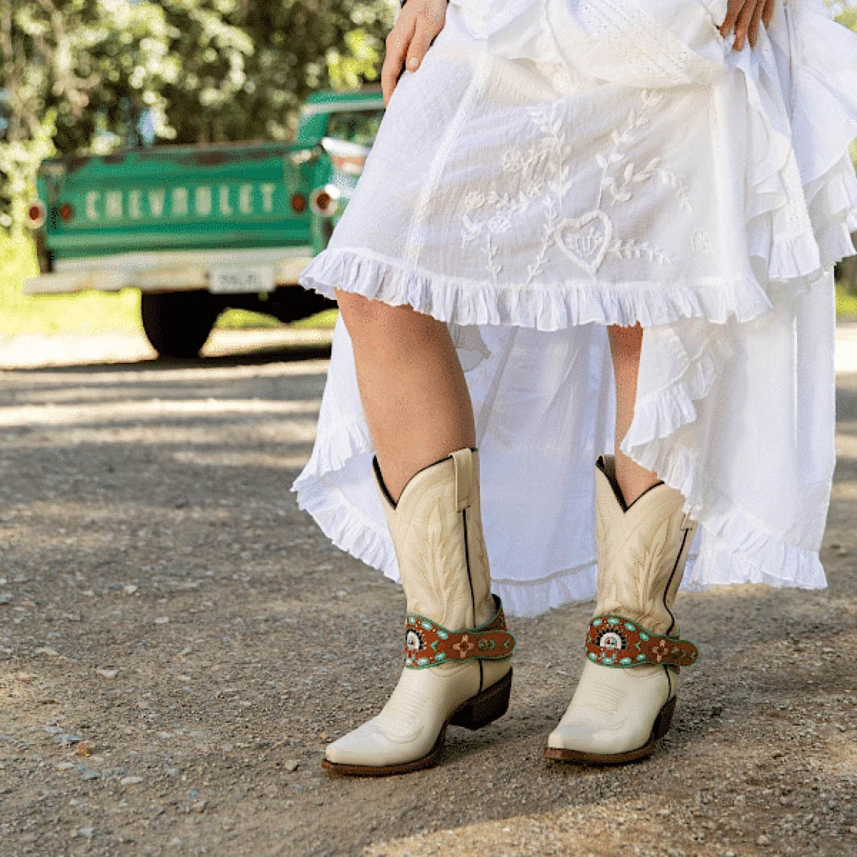 Boot Lassos Zuni - Papaya