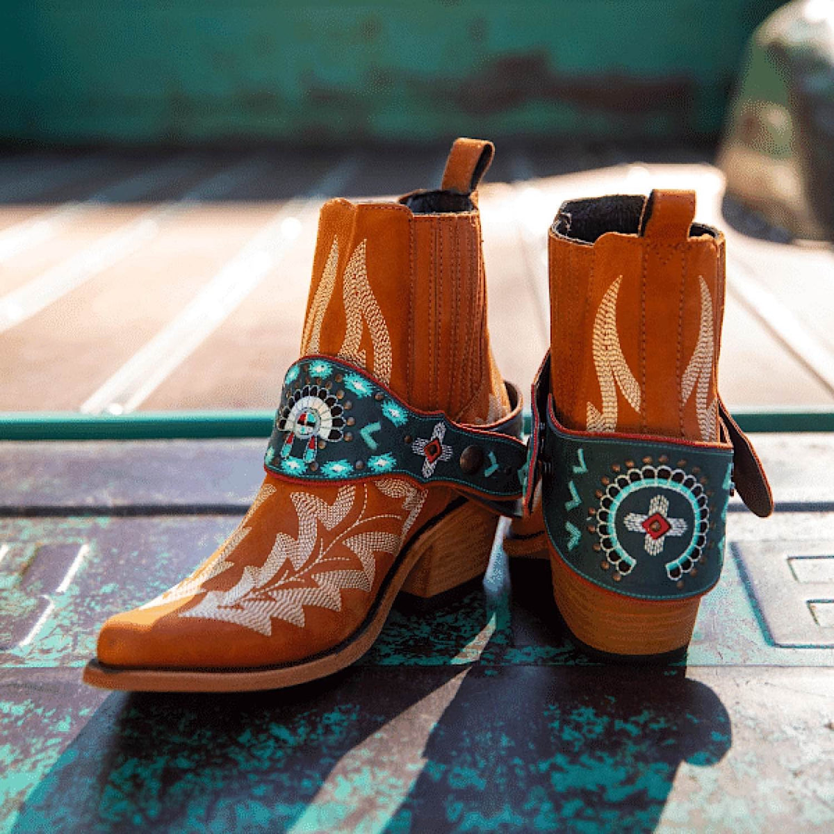 Boot Lassos Zuni - Russian Blue