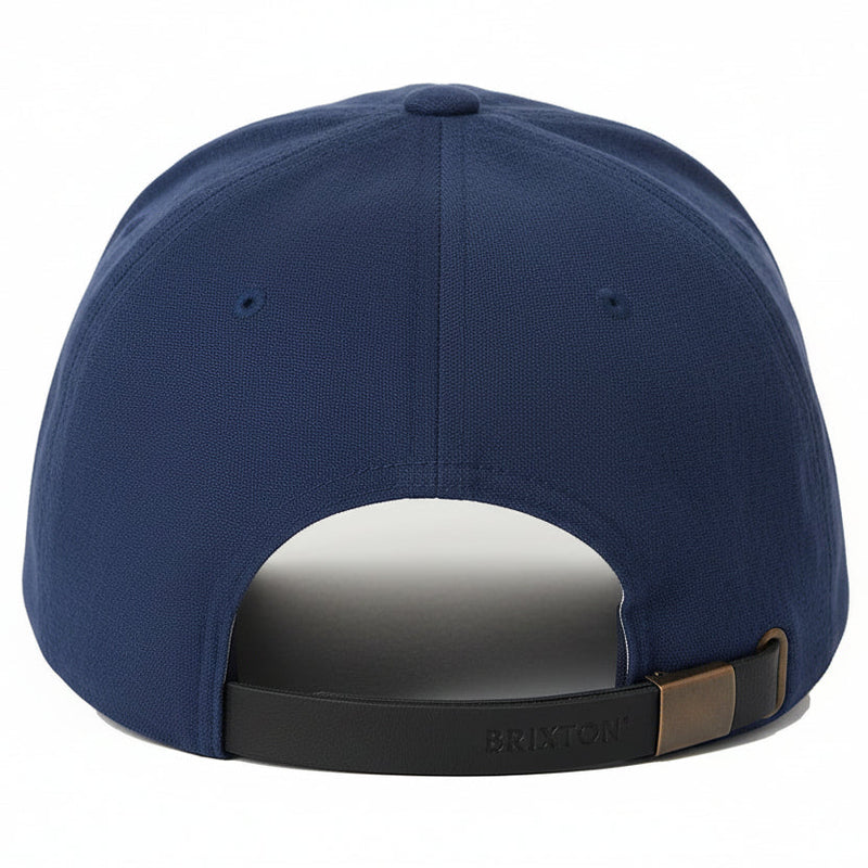 Brixton Big B Mid Profile Cap - Midnight Blue / Orange