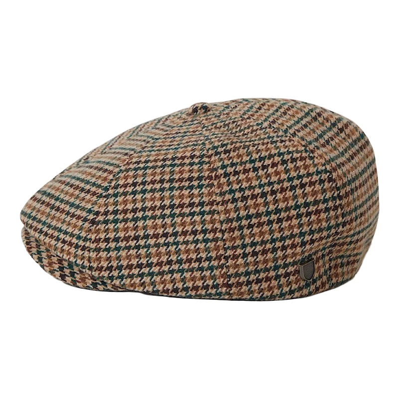 Brixton Brood Snap Cap - Dusted Ochre/Khaki/Verdant Green
