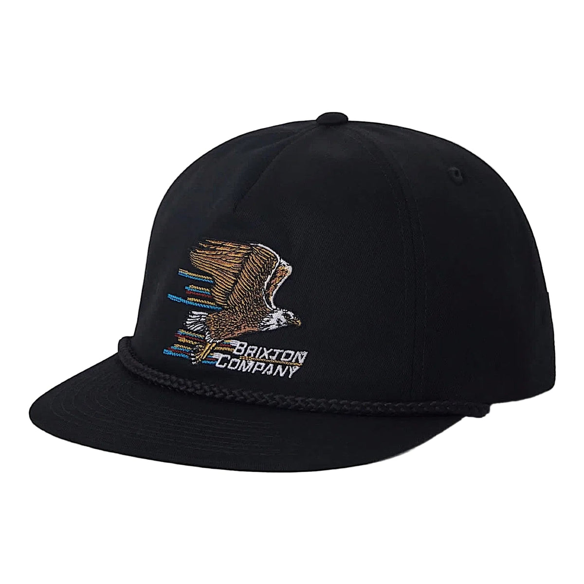 Brixton Free Snapback Cap - Black