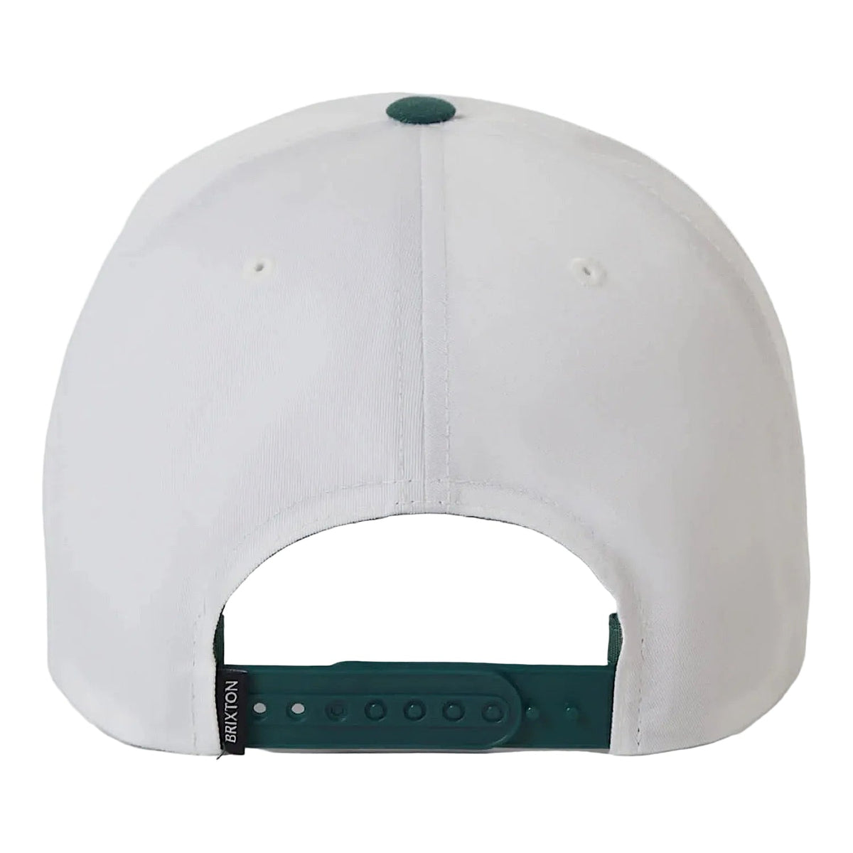 Brixton Gallatin Snapback Cap - Off White/Primal Green