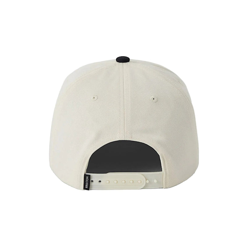 Brixton Good Times Netplus Snapback Cap - Black/White