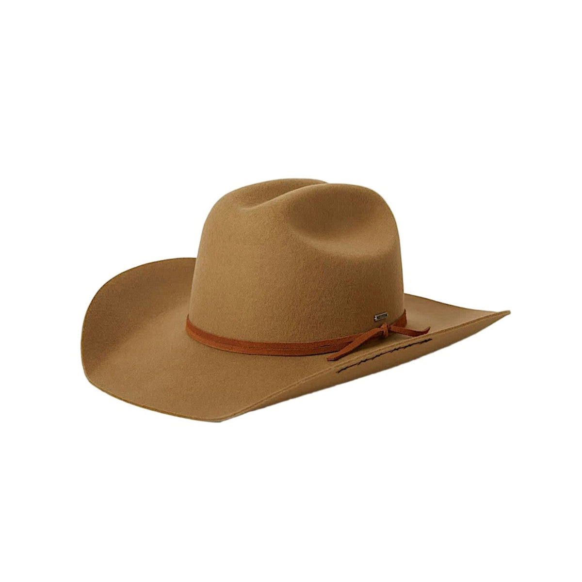 Brixton Laredo Branded Cowboy Hat - Antique Bronze
