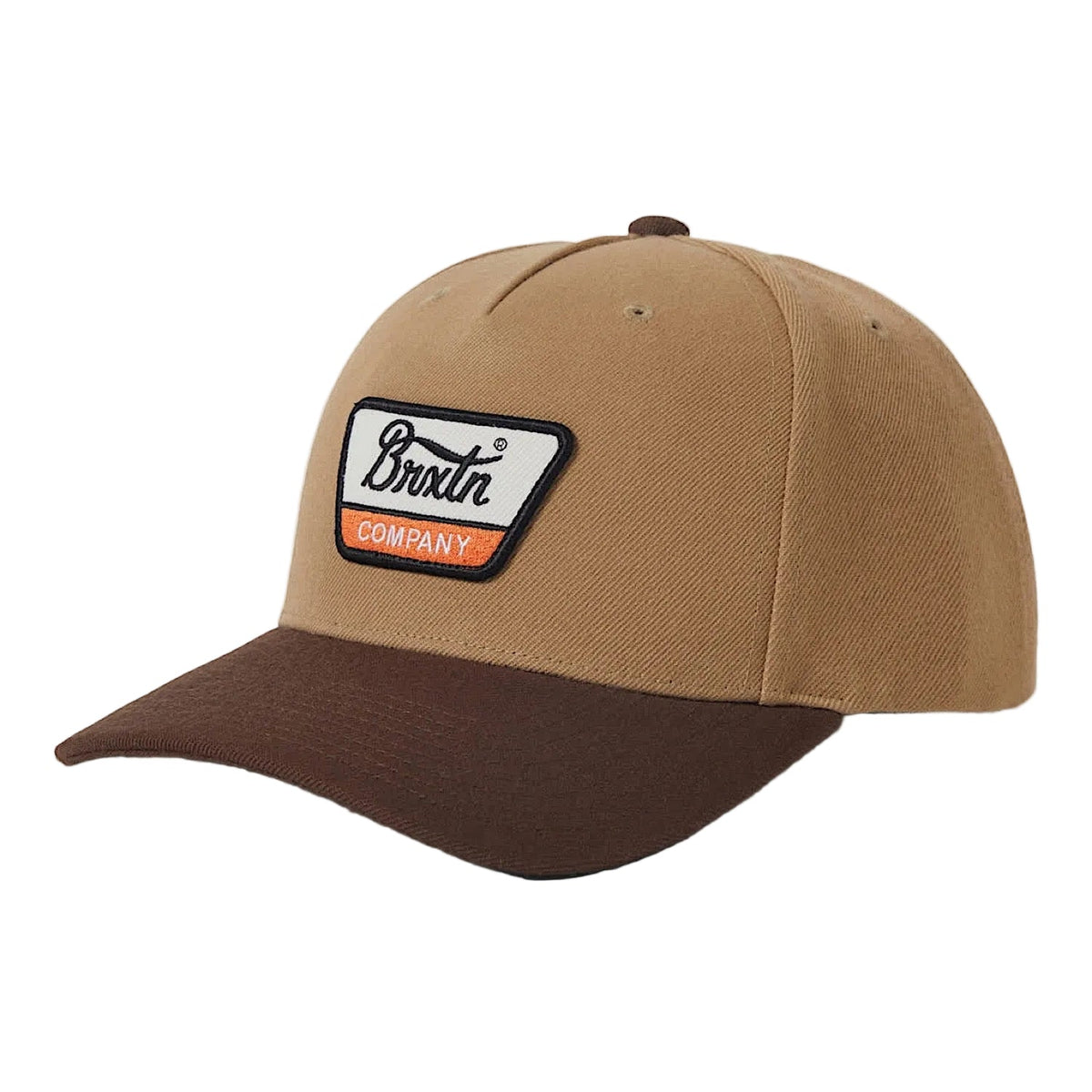 Brixton Linwood Netplus Snapback Cap - Sand/Pinecone Brown