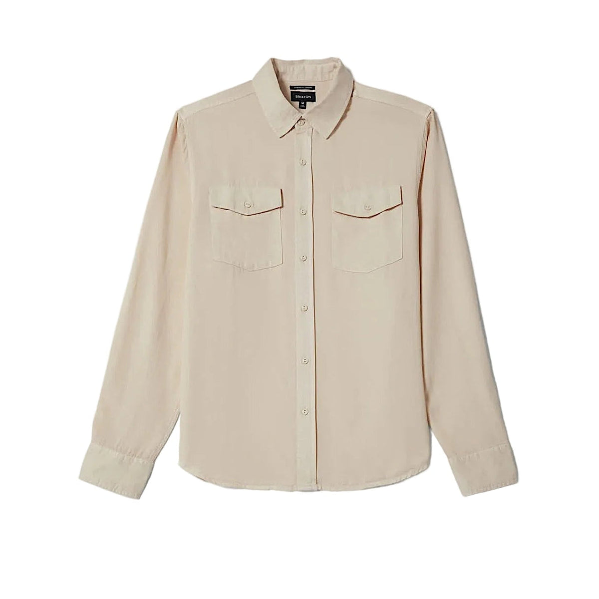 Brixton Men’s Cool Comfort Wayne Woven Shirt - Whitecap