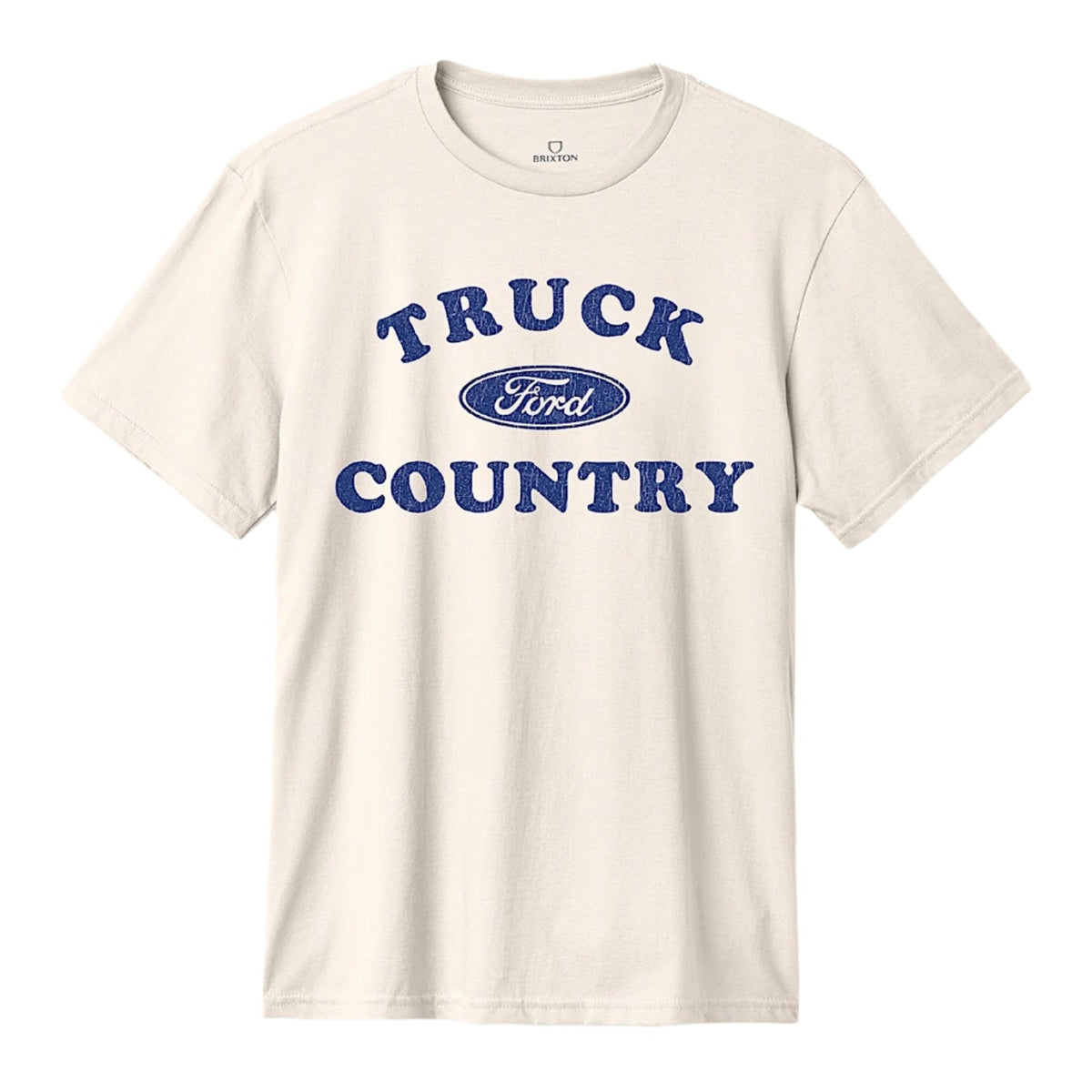 Brixton Men’s Ford Truck Country Tee - Wimbleton White