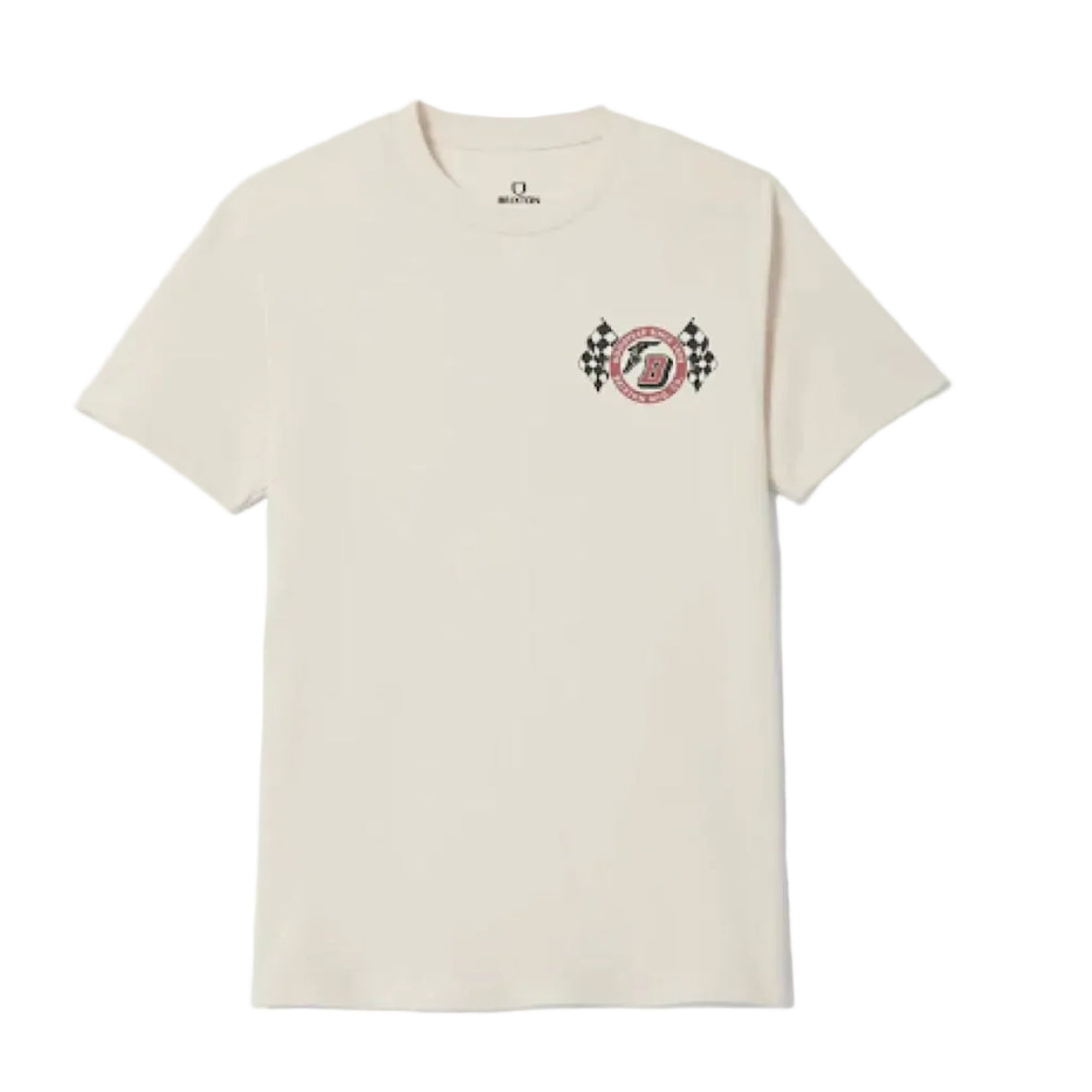 Brixton Men’s Goodyear Speedway Tee - Cream