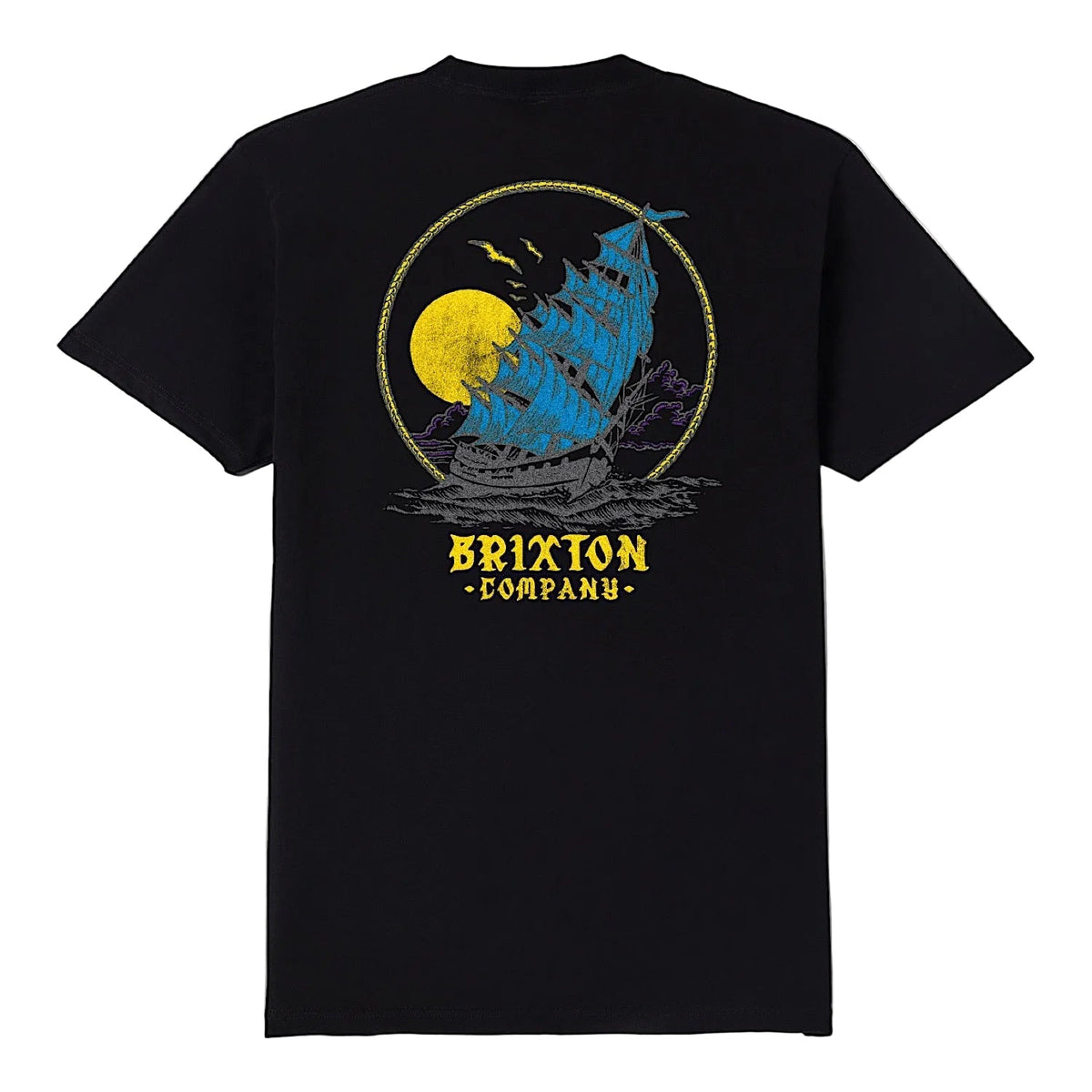 Brixton Men’s High Seas T-Shirt - Black