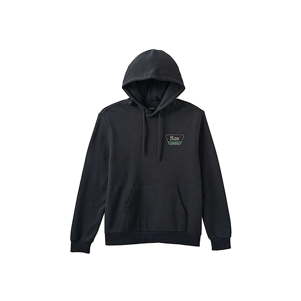 Brixton Men’s Linwood Hood - Black/Mallard Green/Whitecap