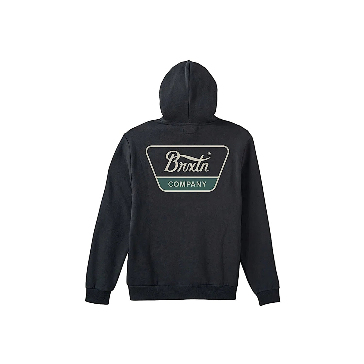 Brixton Men’s Linwood Hood - Black/Mallard Green/Whitecap
