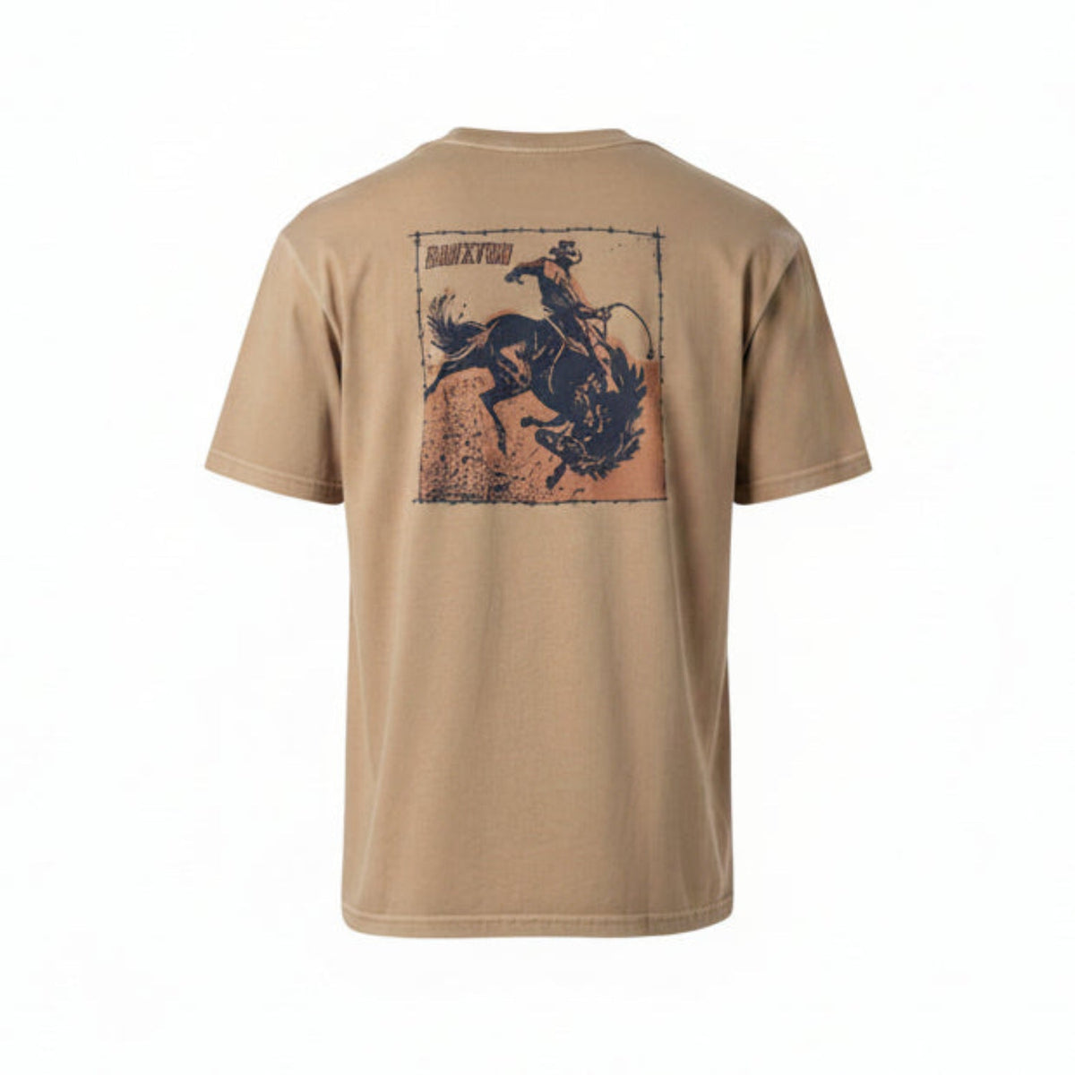 Brixton Men’s Madden T-Shirt - Timeless Taupe Worn Wash