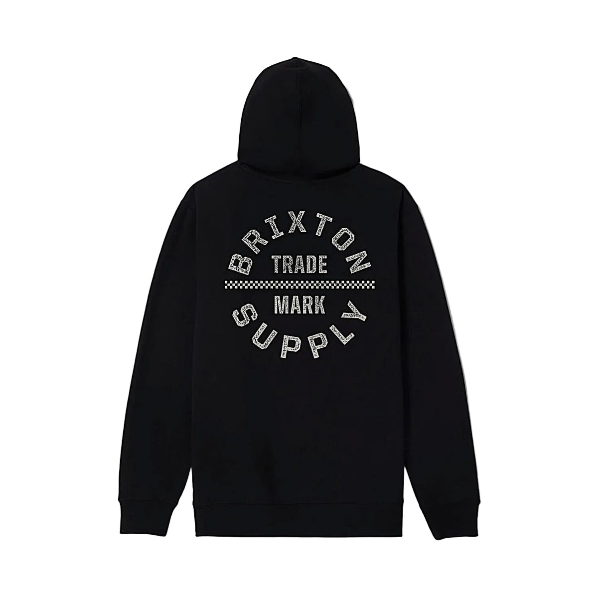Brixton Men’s Oath V Hoodie - Black/Off White