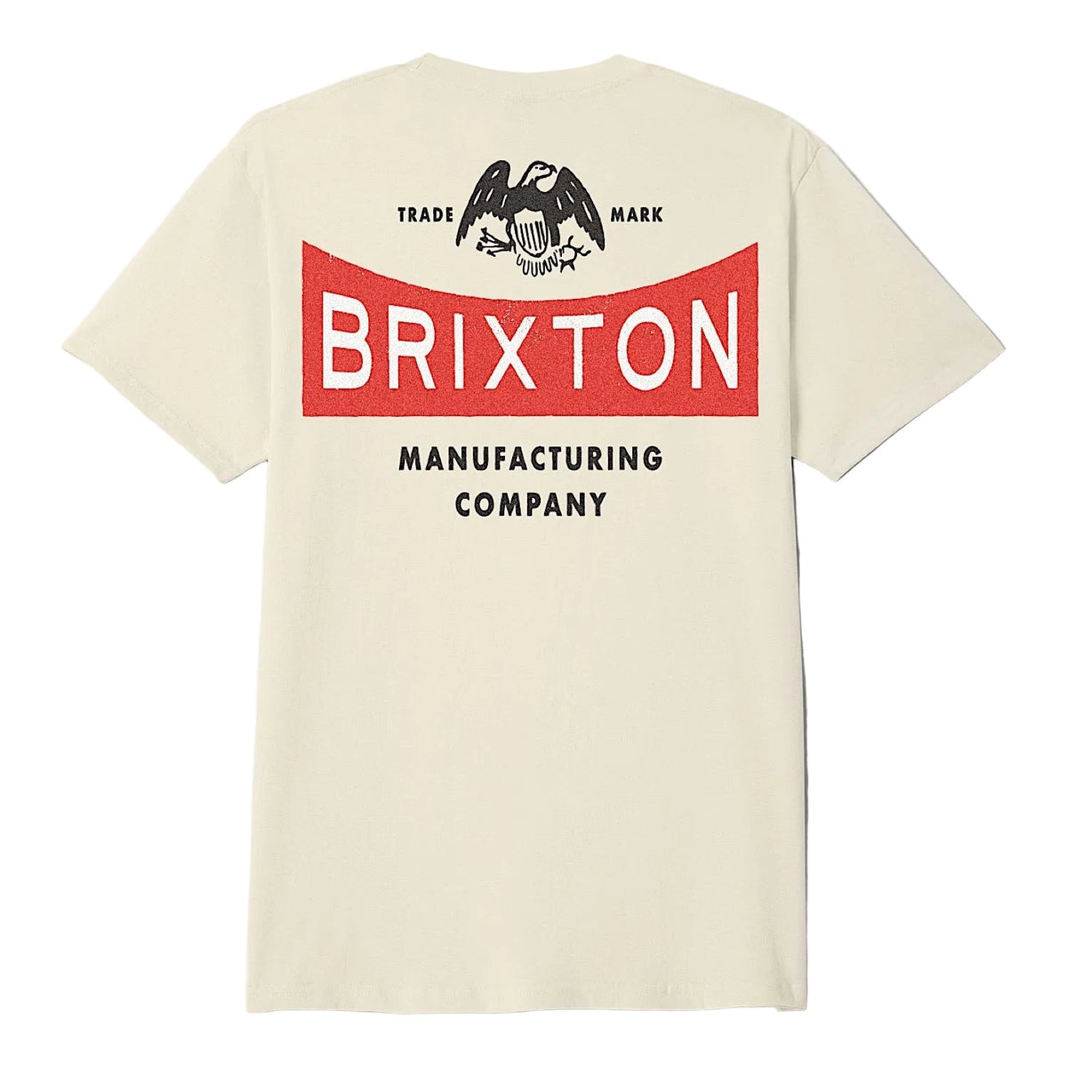 Brixton Men’s Pinnacle T-Shirt - Cream