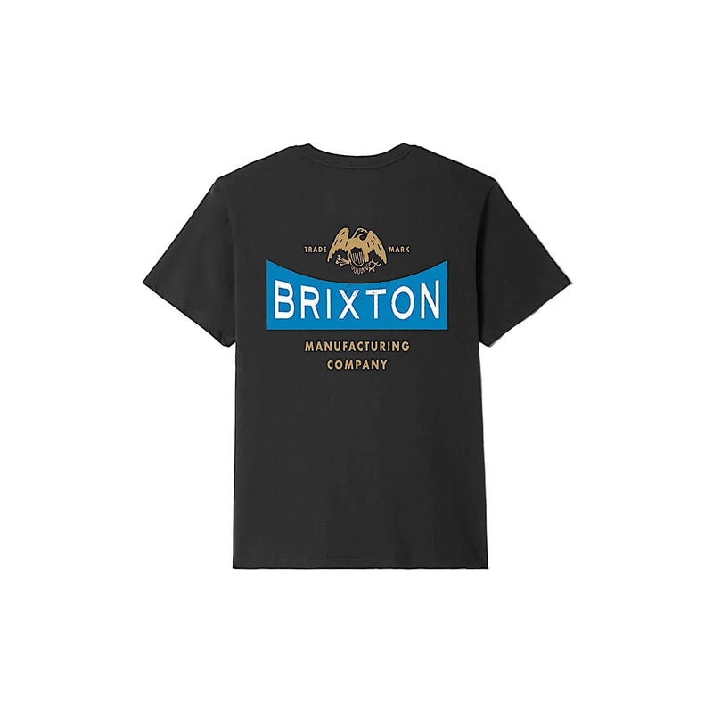 Brixton Men’s Pinnacle T-Shirt - Vintage Black