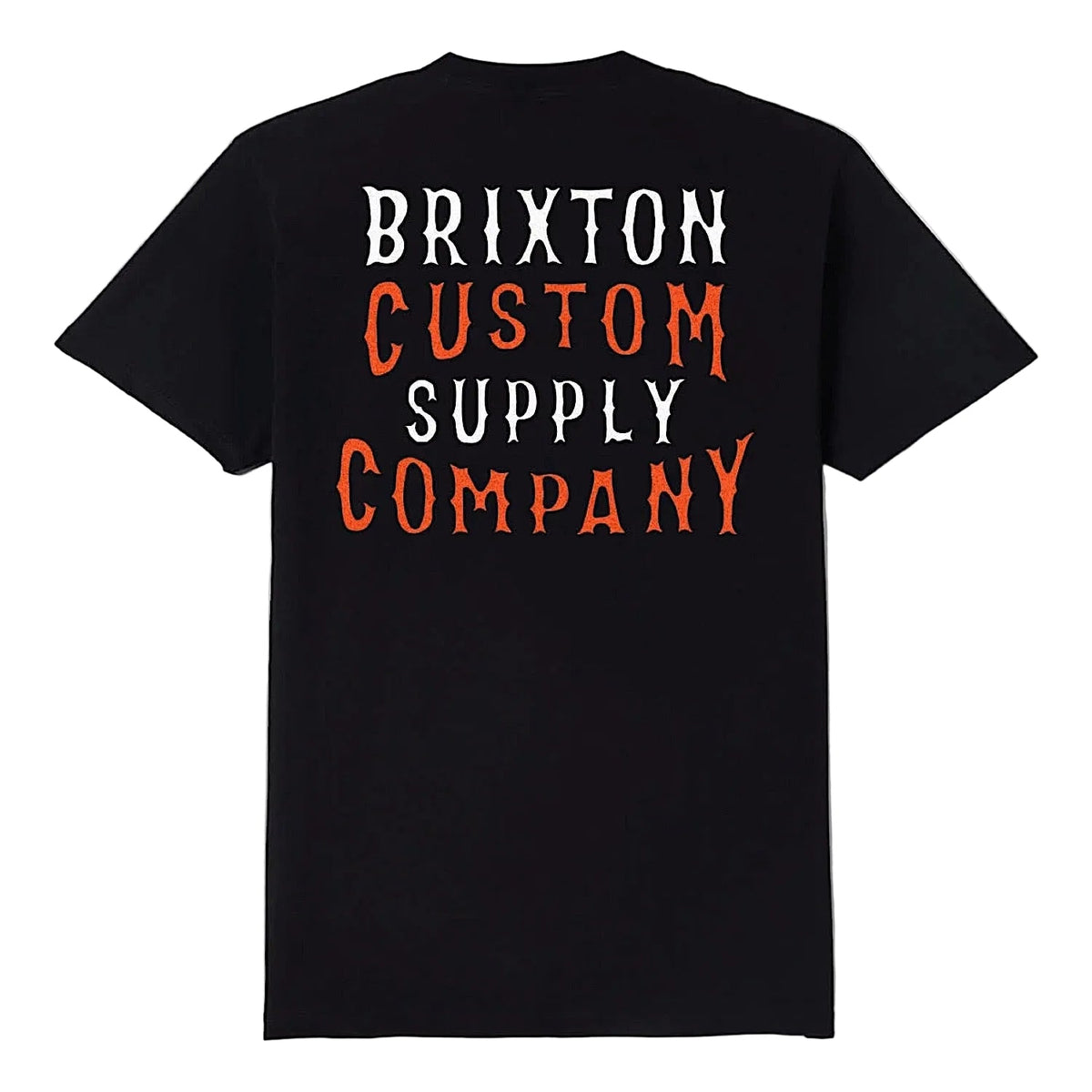 Brixton Men’s Wheaton Tee - Black Worn Wash